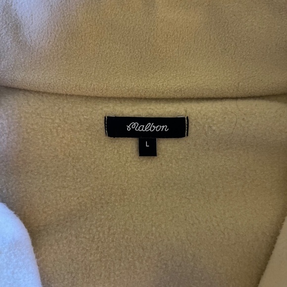 Malbon 100 Thieves Fleece large pullover zip up - Picture 5 of 12